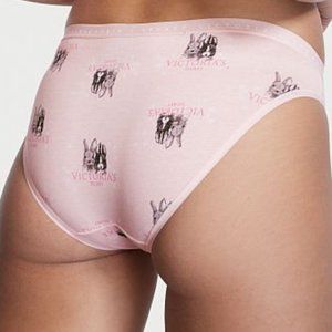 VS Bunnies Last Pair XXL Rabbit Easter Spring Bikini Panty Pink Logo Size20 NWT🐰